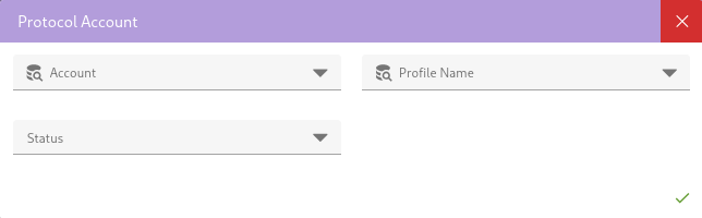 Account new
